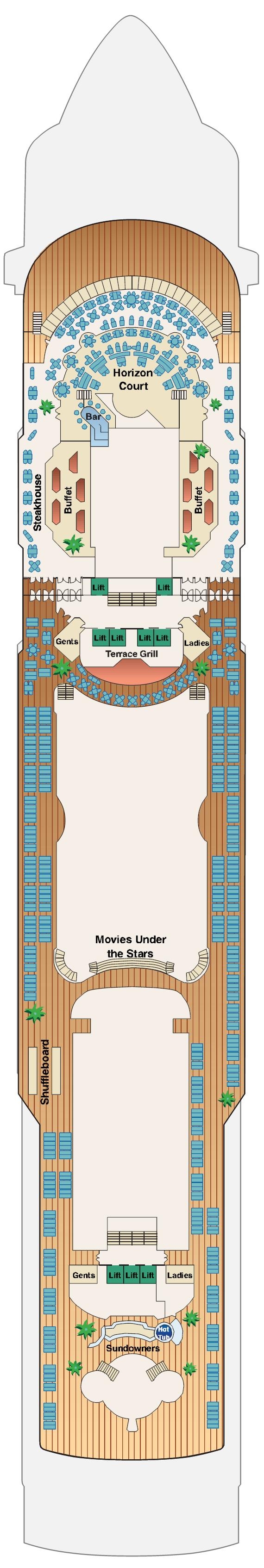 Deck 14 - Lido