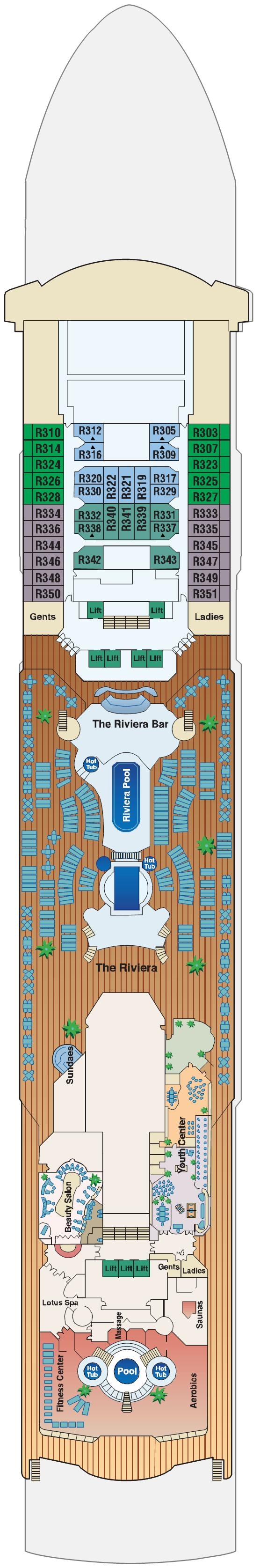 Deck 12 - Riviera