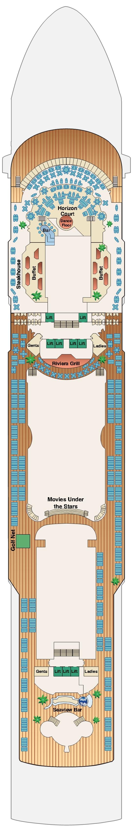 Deck 14 - Lido