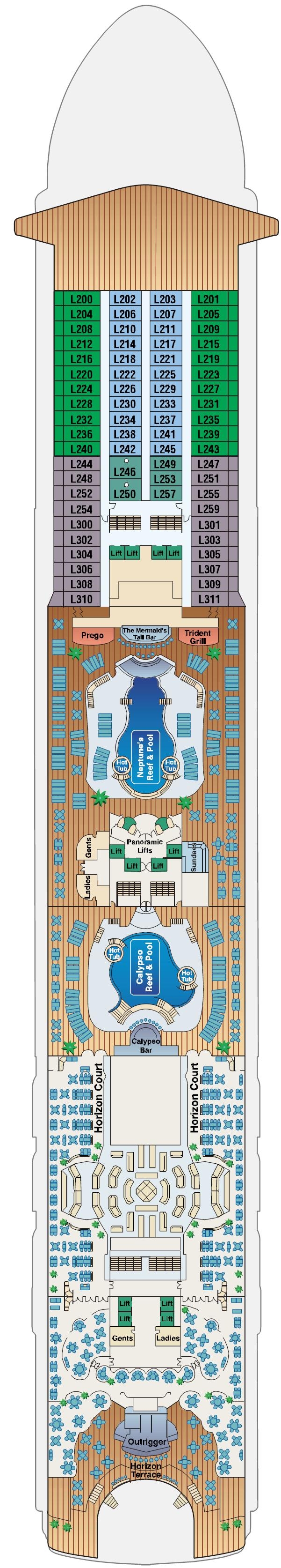 Deck 14 - Lido
