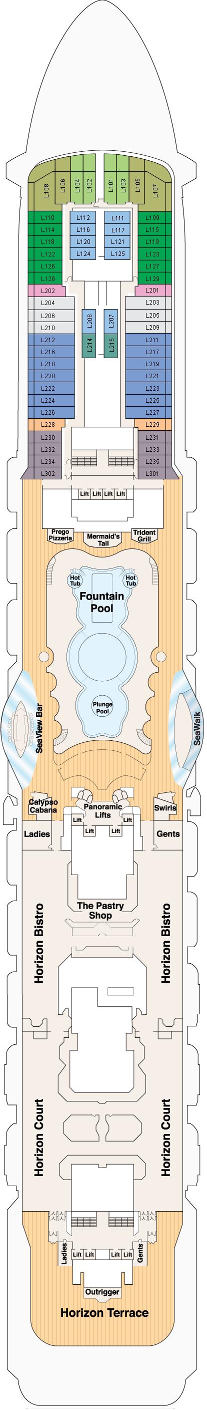Deck 16 - Lido