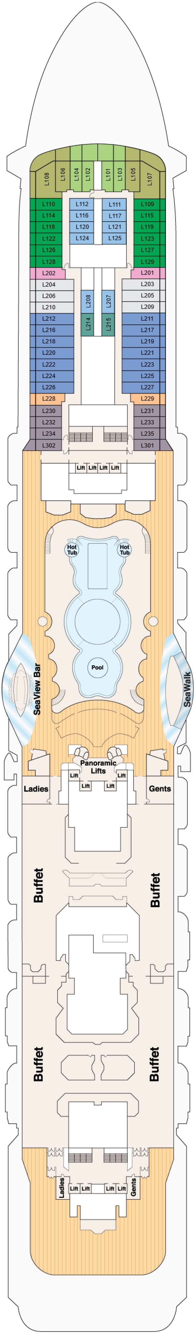 Deck 16 - Lido