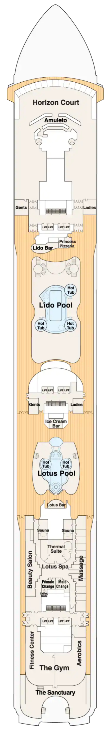 Deck 14 - Lido