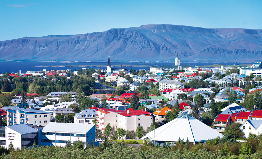 Overview van Reykjavik