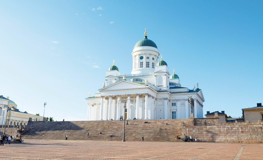 Kathedraal in Helsinki
