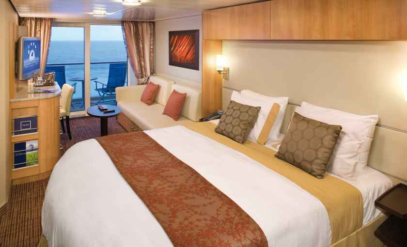 Celebrity cruises buitenhut met balkon 2B