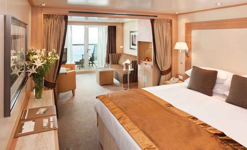 Veranda suite Quest schip Seabourn