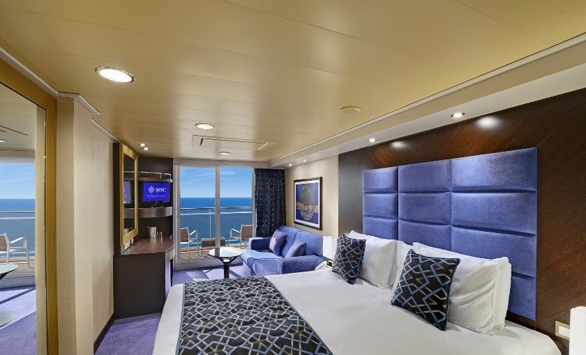 MSC buitenhut met balkon FLA