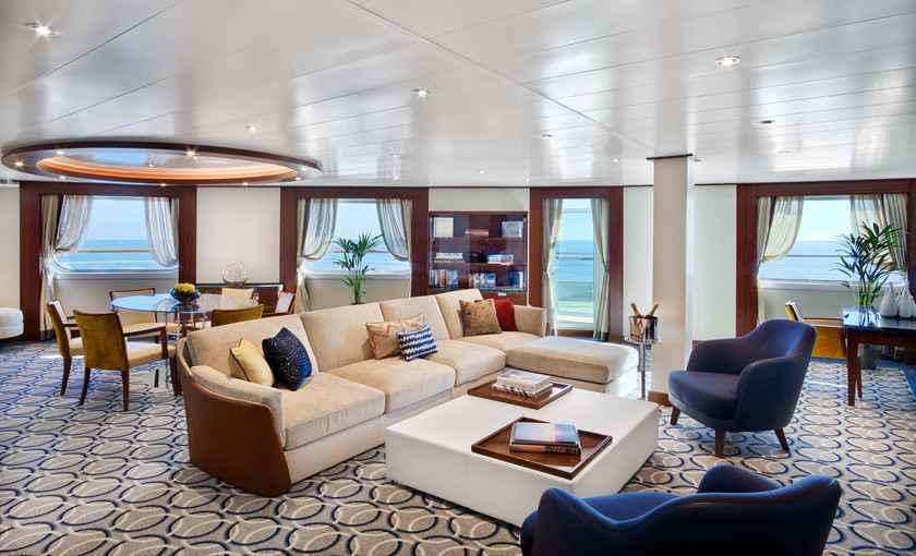 Signature suite Ovation Schip Seabourn