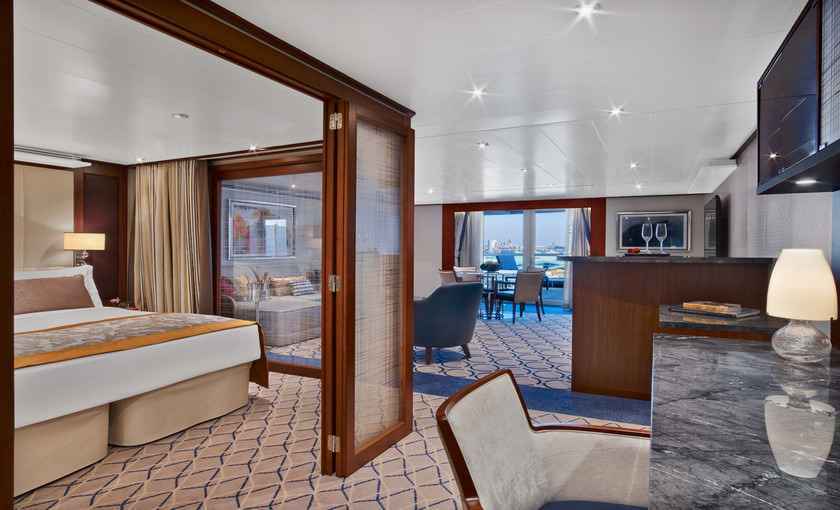 Penthouse Suite Ovation Schip Seabourn