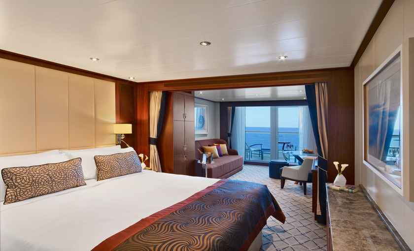 Veranda suite Ovation Schip Seabourn