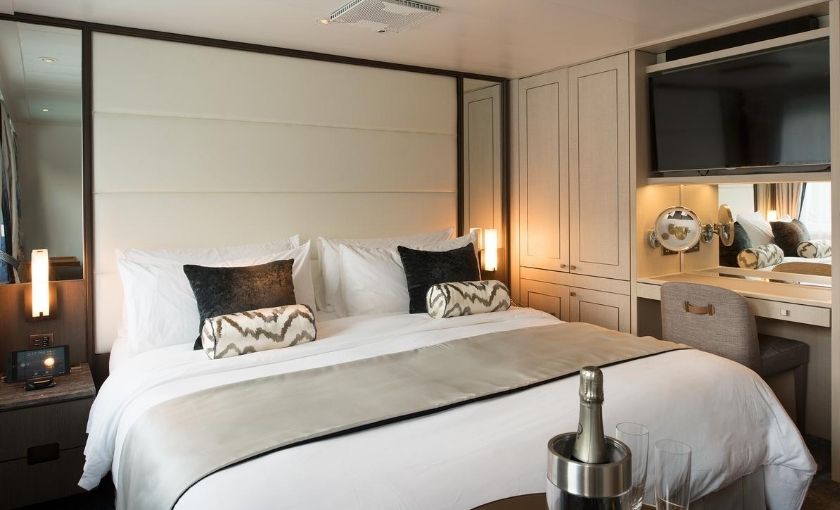Yacht suite Luxe schip Crystal Esprit