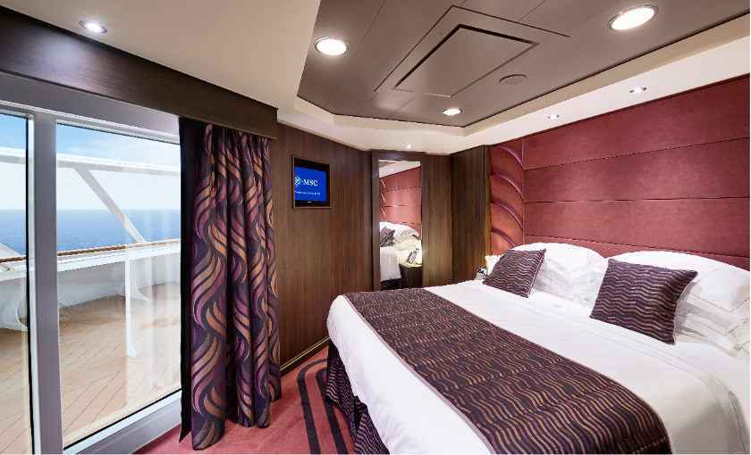 MSC buitenhut met balkon BW