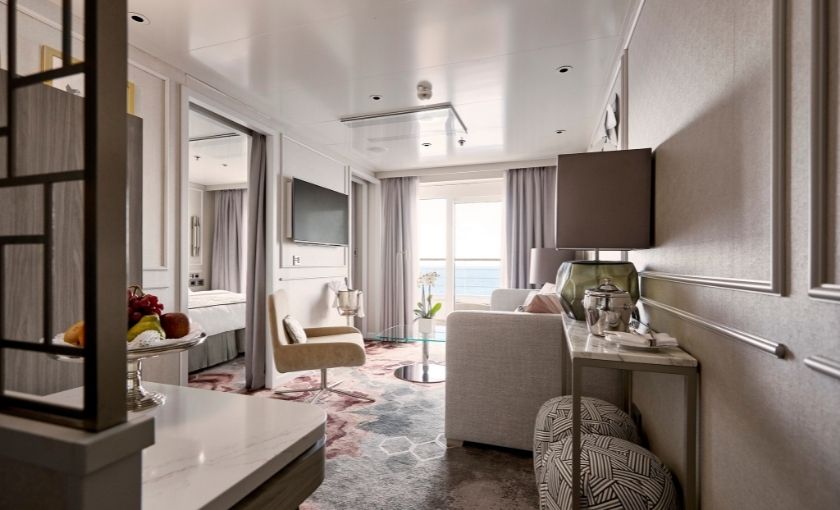Seabreeze Penthouse met balkon comfortabele Crystal Symphony