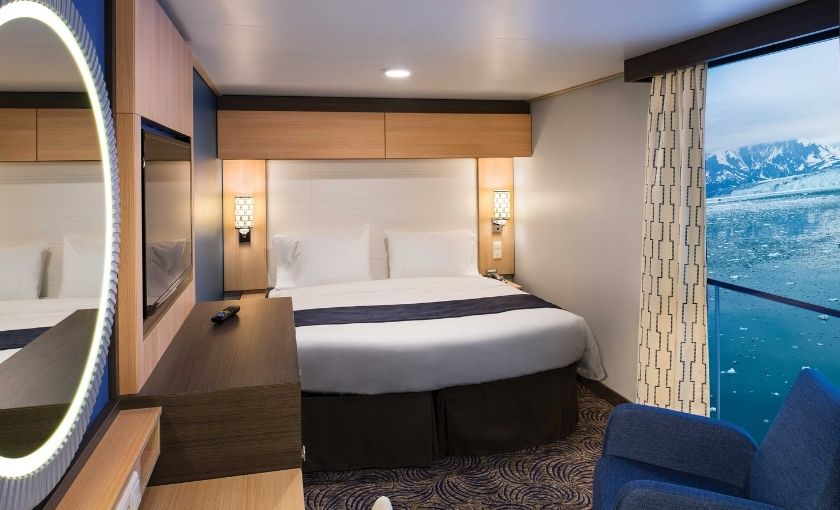 Royal Caribbean binnenhut met virtueel balkon 2W