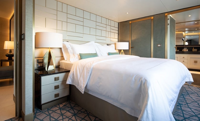 Splendor Suite luxe ruime schip Splendor Regent Seven Seas