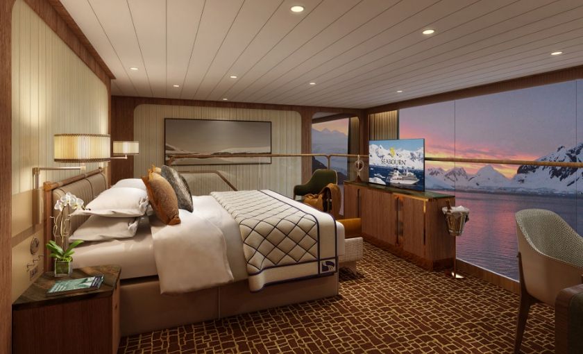Wintergarden Suite Venture schip Seabourn
