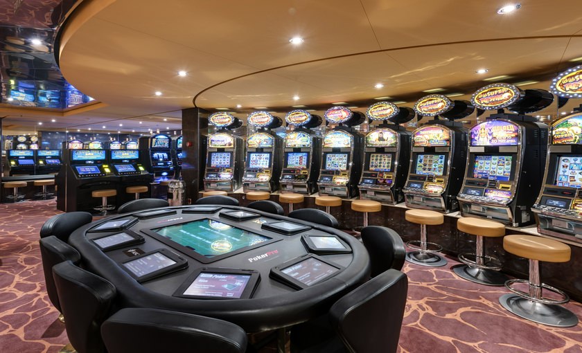 Casino op een schip van rederij MSC 