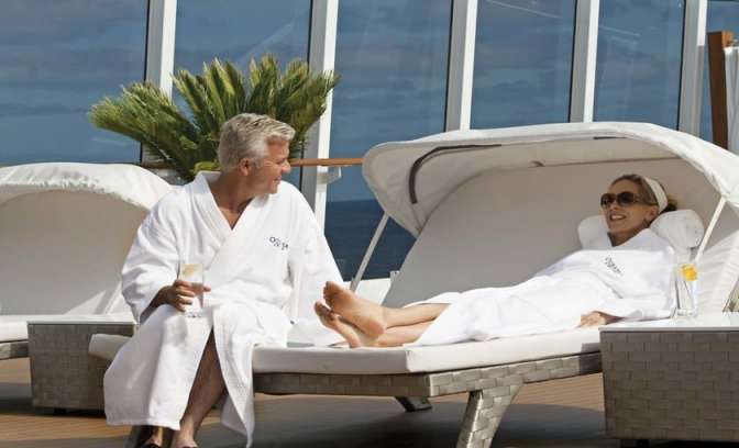 Spa club van rederij Oceania Cruises