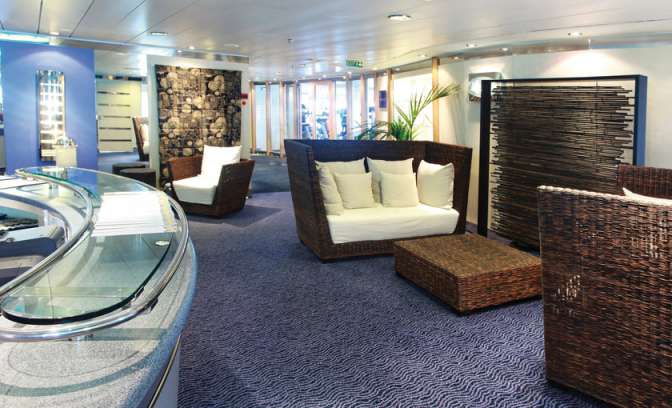 Wellness en spa centrum aan boord bij Costa Cruises 