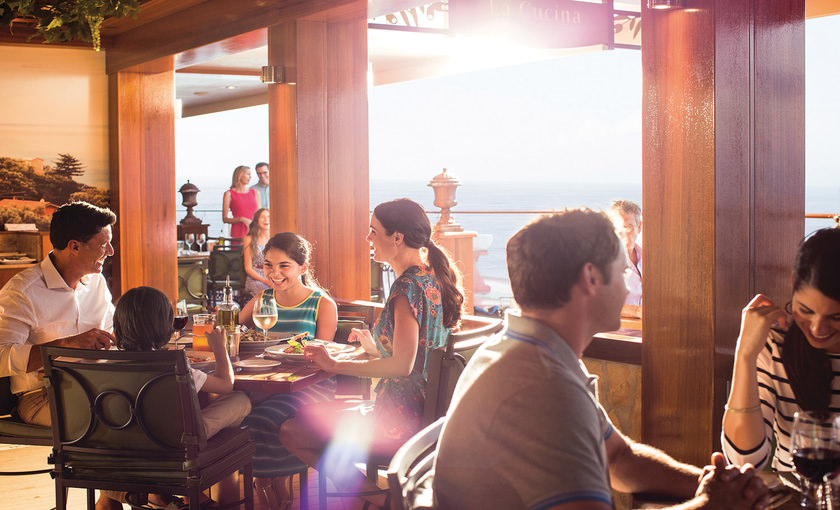 Restaurant La Cucina van Norwegian Cruise Line