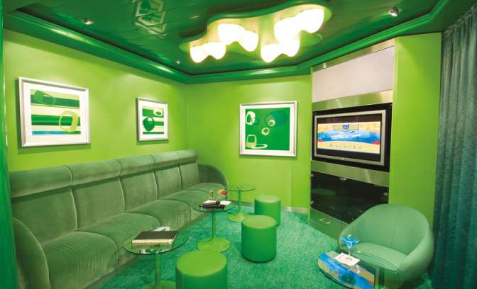 Karaoke ruimte van Norwegian Jewel van NCL