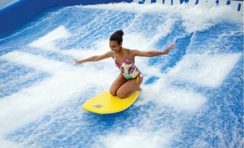 Flowriding on the Independence of the Seas