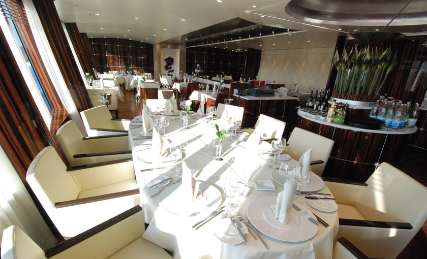 Eetruimte AIDAbella van rederij AIDA