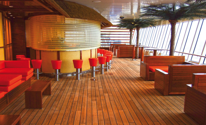 Lounge van cruise AIDAluna