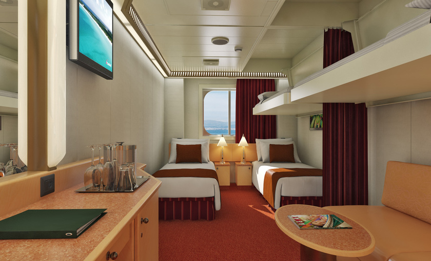 Hutten cruiseschip Carnival Dream