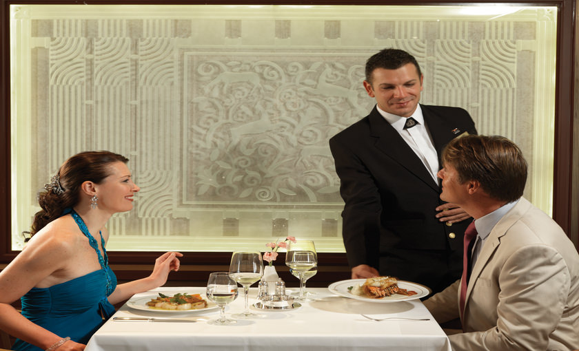 Britannia Club op de Queen Elizabeth