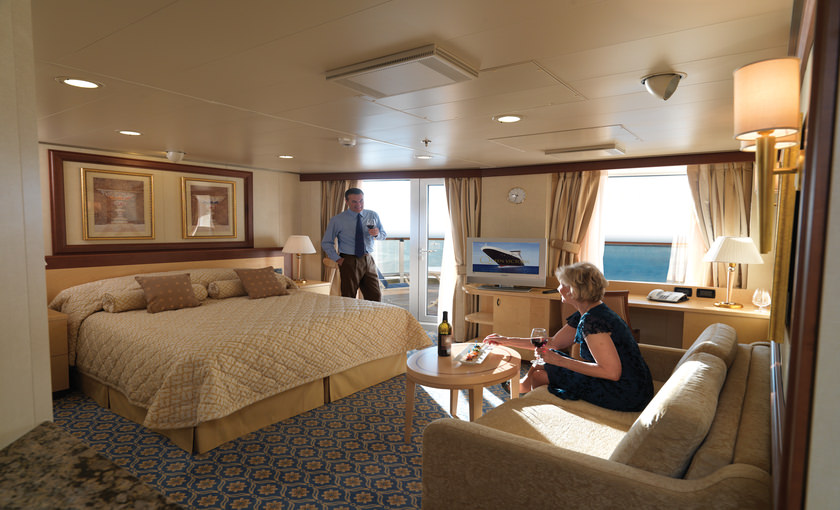 Een suite op de Queen Elizabeth