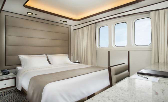 Suite van cruiseschip Silversea Galapagos