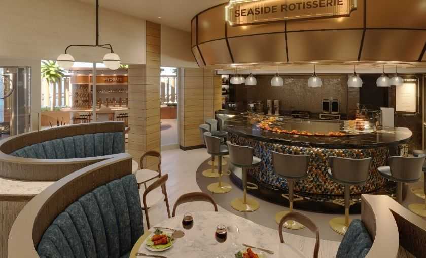 Norwegian Prima restaurant Seaside