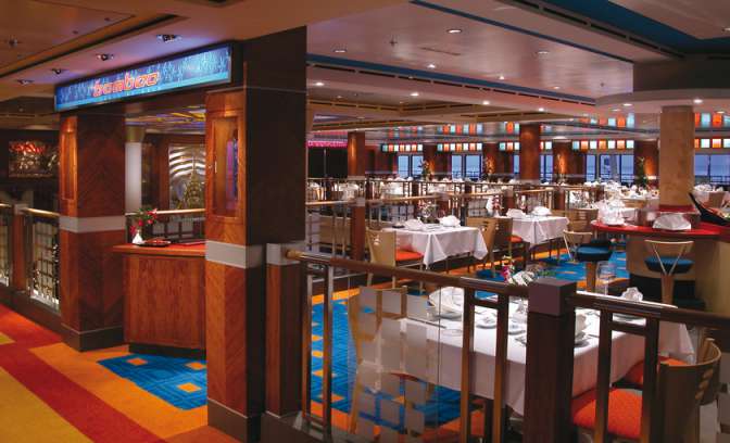 Het restaurant Bamboo op de Norwegian Dawn van NCL