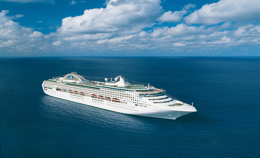 De Sun Princess van Princess Cruises