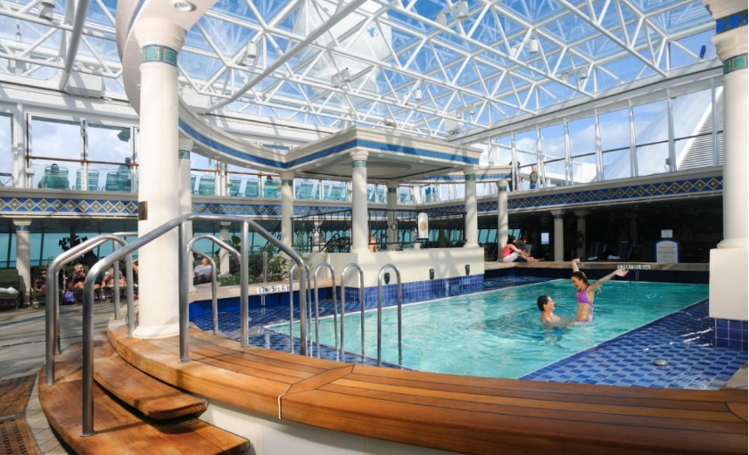 solarium op de Enchantment of the Seas