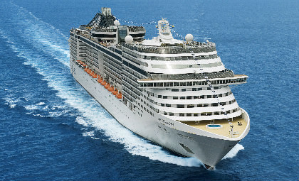Ship tour MSC Splendida