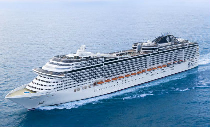 Ship tous MSC Preziosa