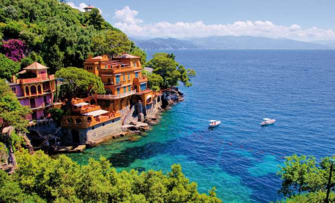 Portofino in Italië