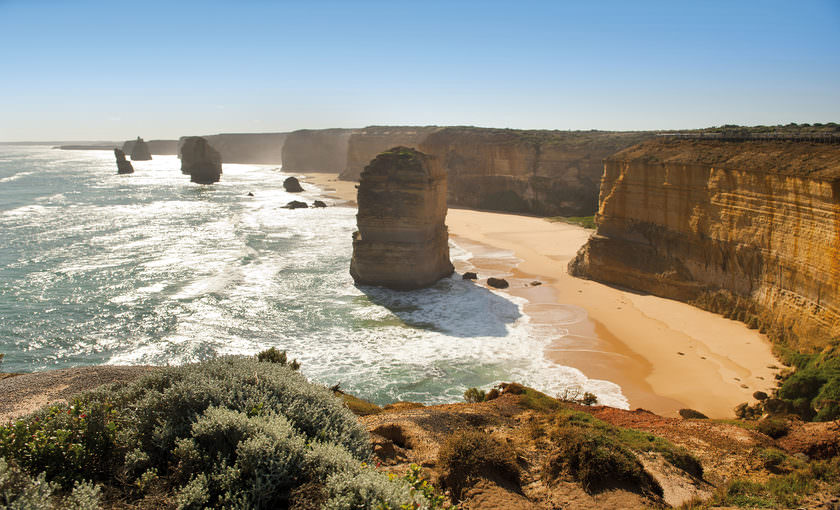 The twelve apostles in Australië