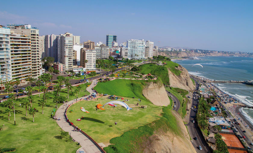 Callao Lima in Peru. Panamakanaal